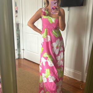 RARE FIND Vintage silk maxi Lily Pulitzer NWT Size 6